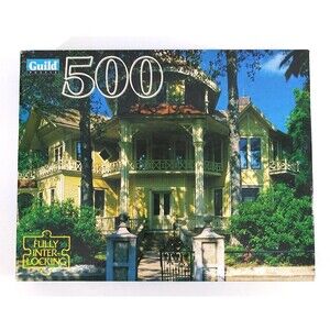 Guild 500 Piece Jigsaw Puzzle Lapham-Patterson House, GA Vintage 1995 NEW Sealed